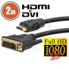 Egyéb DVI-D HDMI kábel 2 m 20380