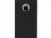 iPhone 5 5S Szilikon-Műanyag Carbon Tok