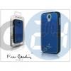 Samsung i9500 galaxy s4 alumínium hátlap - blue BCALBL-S4