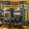 Gigabyte LGA775 alaplap DDR2 E7300 processzor hűtő