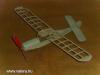 Régi gumimotoros repülő modell (1)