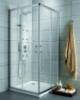 Radaway Premium Plus D asszimetrikus zuhanykabin 120x80 cm