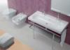Hatria Daytime dupla mosdó, 2 csaplyukkal, 110x50 cm, fehér, YOYS