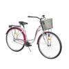 Városi kerékpár DHS Citadinne 2636 26 - White-Black-Pink