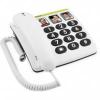 Doro PhoneEasy 331ph vonalas telefon - időseknek - fehér