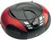 SCD-37 USB Hordozható CD-s rádió Boombox MP3 piros