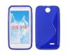 HTC Desire 310 S-line szilikon tok kék