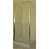 Falsíkra szerelhető szögletes zuhanykabin 80x80x185 cm-es méretben