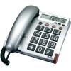 Vezetékes nagygombos asztali telefon időseknek Audioline BigTel 48