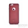 Devia Leather Apple iPhone 6 6S Plus hátlap tok, piros