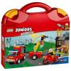 LEGO Juniors Tűzoltó járőr játékbőrönd 10740