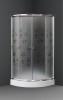 Termoli íves zuhanykabin akril zuhanytálcával, 90x90x196 cm-es méretben
