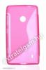 Nokia Lumia 520 S-line Rózsaszín Szilikon Tok
