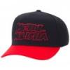 Metal Mulisha Regulation curved fullcap sapka (black red)