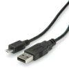 Kábel USB 2.0 A - Micro USB B 3m ROLINE