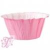 Muffin cupcake papír kapszli - Pink fordros