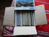 Külföldi város, település használatlan képeslapok 350 darab egy dobozzal.