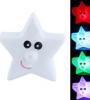 7 színű Színváltós mosolygó csillag alakú LED éjszakai lámpa