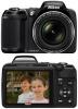 Nikon Coolpix L340 20MP digitális fényképezőgép, fekete