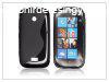 Nokia Lumia 510 szilikon hátlap - S-Line - fekete