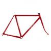 Pogliaghi országúti kerékpár acél váz (piros)