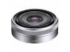 Sony SEL 16mm F:2.8 ezüst objektív (SEL-...