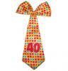 40-es Színes Szülinapi Nyakkendő