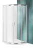 Roltechnik PXR2N 1000 íves zuhanykabin, átlátszó biztonsági üveggel