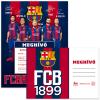 FC Barcelona 10 darabos parti meghívó bo...