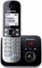 Panasonic KX-TG6821PDB DECT kihangosítható telefon, fekete fehér