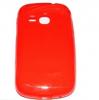 Samsung Galaxy Mini 2 szilikon tok piros