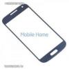 Samsung I9190,I9195 Galaxy S4 Mini LTE kék előlapi üveg