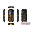 Maxcom MM910 sárga por- és vízálló Strong mobiltelefon nagy gombokkal