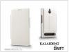 Sony Xperia E1 (D2005) flipes tok - Kalaideng Swift Series - white