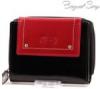 byLupo fekete-piros női bőr pénztárca (5828 BLK RED)