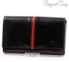 byLupo fekete-piros női bőr pénztárca (5849 BLK RED)