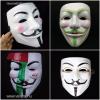 Guy Fawkes Vendetta Anonymous maszk több színben