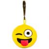 HappyFace: kacsintós emoji karabineres kulcstartó
