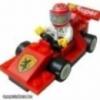 Építőjáték -401- Forma-1 Ferrari - mini F1 Autó