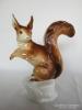 Royal Dux porcelán nagy mókus