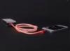 DELIGHT 55426RD Lightning világító USB kábel 1m piros