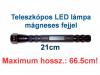 Teleszkópos LED lámpa mágneses-flexibili...