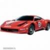1: 10 elektromos Ferrari 458 Challenge