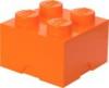 LEGO 40031760 - LEGO Tároló - Nagy, 2x2, narancssárga