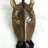 Zebra fa maszk afrikai Iringo kézműves termékek