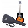SX SA1 Acoustic Guitar Kit Vintage Sunburst Akusztikus gitár szett