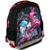 Monster High fekete-pink iskolatáska hátizsák