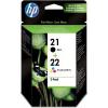 HP SD367AE Patron 2-pack No.21 22 (eredeti)