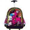 Monster High húzható stílusos iskolatáska hátizsák