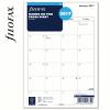 Filofax gyűrűs kalendárium Tervező, Havi A5 Fehér 2017